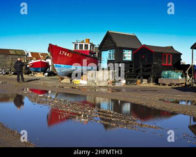 Southwold Hafen Suffolk Stockfoto