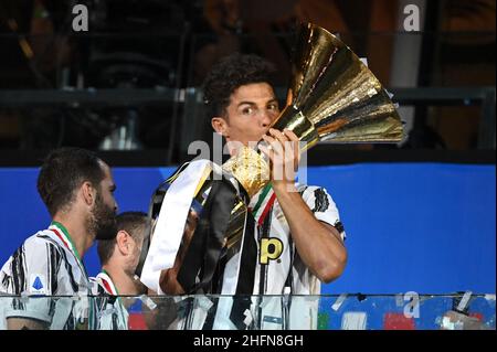 Massimo Paolone/LaPresse 1. August 2020 Turin, Italien Sportfußball Juventus vs Roma - Italienische Fußballmeisterschaft League A Tim 2019/2020 - Allianz Stadium im Bild: Cristiano Ronaldo (Juventus F.C.) Stockfoto