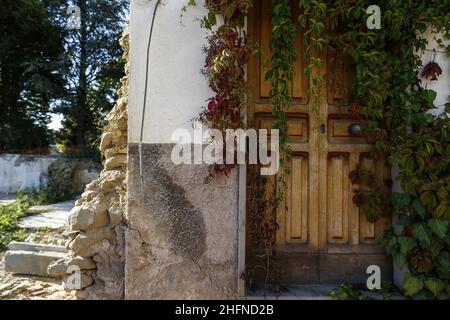 Cecilia Fabiano/LaPresse August 19 , 2020 Amatrice (Italien) Nachrichten: Amatrice&#X2019;s Erdbeben : Amatrice und das Land herum in der pic : Sommati Stockfoto