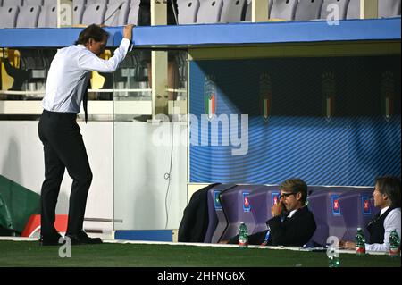 Massimo Paolone/LaPresse 4. September 2020 Florenz, Italien Sportfußball Italia gegen Bosnien und Herzegowina - Nationenliga - Stadion "Artemio Franchi" im Bild: Roberto Mancini (Italia) Stockfoto