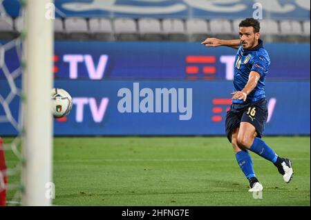 Massimo Paolone/LaPresse 4. September 2020 Florenz, Italien Sportfußball Italia gegen Bosnien und Herzegowina - Nationenliga - Stadion "Artemio Franchi" auf dem Bild: Alessandro Florenzi (Italia) in Aktion Stockfoto