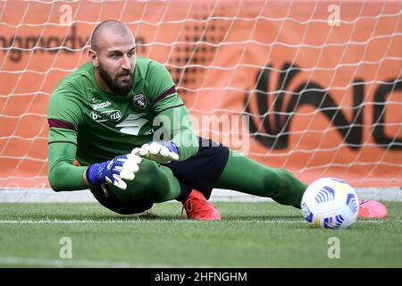 LaPresse/Nicol&#XF2; Campo 05. September 2020 Turin (Italien) EXKLUSIVER TURIN FC Turin FC - Vorsaison 2020-2021 Turin FC vs Pro Patria - Freundschaftsspiel auf dem Bild: Vanja Milinkovic-Savic (Turin FC) Stockfoto