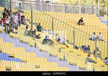 Massimo Paolone/LaPresse 6. September 2020 Parma, Italien Sportfußball Parma vs Empoli - Trainingslager vor der Saison - Freundschaftsspiel - stadio "Ennio Tardini" im Bild: Die Fans zum Stadion Stockfoto