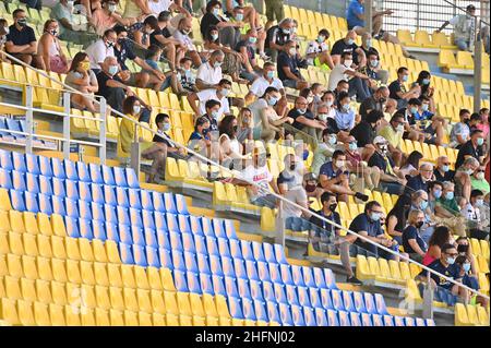 Massimo Paolone/LaPresse 6. September 2020 Parma, Italien Sportfußball Parma vs Empoli - Trainingslager vor der Saison - Freundschaftsspiel - stadio "Ennio Tardini" im Bild: Die Fans zum Stadion Stockfoto