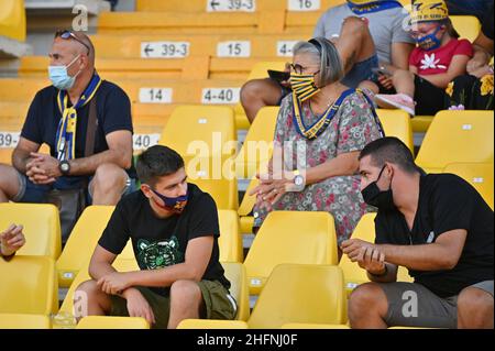 Massimo Paolone/LaPresse 6. September 2020 Parma, Italien Sportfußball Parma vs Empoli - Trainingslager vor der Saison - Freundschaftsspiel - stadio "Ennio Tardini" im Bild: Die Fans zum Stadion Stockfoto