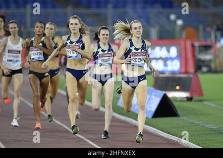 Fabrizio Corradetti - LaPresse September 17st 2020 Rom ( Italien ) Sport Leichtathletik Goldene Gala Pietro Mennea 2020 - Olimpico-Stadion von Roma. Im Bild:Jemma Reekie Stockfoto