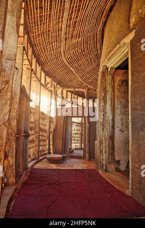 Azwa Maryam, Kirche für das Denkmal des heiligen Merry, Bahir dar, Äthiopien gewidmet Stockfoto