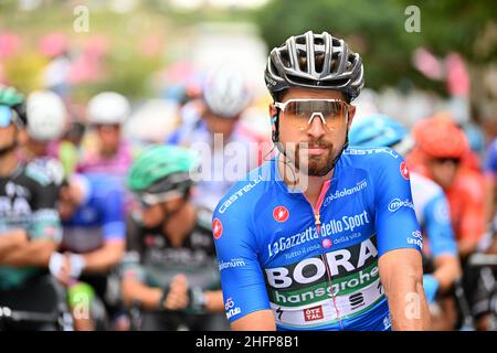 Massimo Paolone/LaPresse 05. Oktober 2020 Italien Sport Radfahren Giro d'Italia 2020 - Ausgabe 103th - Etappe 3 - von Enna zum Ätna (Linguaglossa-Piano Provenzana) im Bild: Peter Sagan Stockfoto