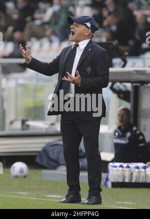 Marco Bucco/LaPresse 18. Oktober 2020 Cesena , Italien Sportfußball Spezia vs Fiorentina - Italienische Fußballmeisterschaft Liga A Tim 2020/2021 - Orogel Stadium Dino Manuzzi. Im Bild: Fiorentina-Trainer Giuseppe Iachini Stockfoto