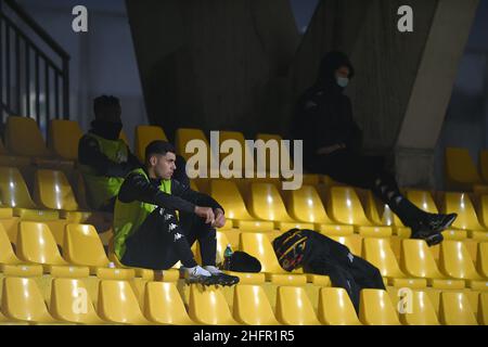 Alessandro Garofalo/LaPresse 28. Oktober 2020 Benevento, Italien Fußball-Sport Benevento vs Empoli - Italienischer Pokal 2020/2021 - Ciro Vigorito Stadion. Im Bild: Benevento Stockfoto