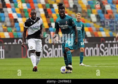 Andrea Bressanutti/LaPresse 01. November 2020 Udine, Italien Sportfußball Udinese vs. Mailand - Italienische Fußballmeisterschaft League A Tim 2020/2021 - Dacia Arena Stadion im Bild: Jessie Stockfoto