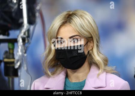 Alessandro Garofalo/LaPresse 06. Januar 2021 Neapel, Italien Sportfußball Napoli vs Spezia - Italienische Fußballmeisterschaft League A Tim 2020/2021 - Diego Armando Maradona Stadion. Im Bild: Stockfoto