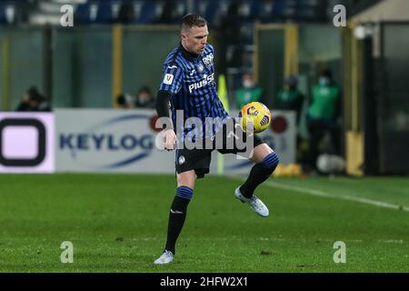 Stefano Nicoli/LaPresse 10-02-2021 Sport Soccer Atalanta vs Napoli Coppa Italia Tim 2020/2021 Gewiss Stadion im Bild Josip Ilicic Stockfoto