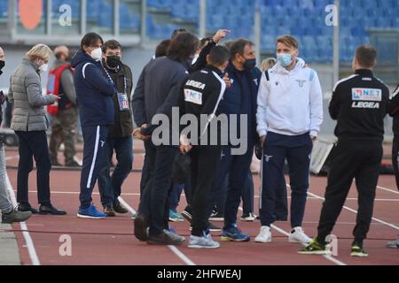 Foto Alfredo Falcone - LaPresse02/03/2021 Roma ( Italia)Sport CalcioLazio - TorinoCampionato di Calcio Serie A Tim 2020 2021 - Stadio Olimpico di RomaNella foto: Simone InzaghiFoto Alfredo Falcone - LaPresse02/03/2021 Roma (Italien)Sport SoccerLazio - TorinoItalienische Fußball-Liga A Tim 2020 2021 - Olimpico Stadion von Romain das Bild: Simone Inzaghi Stockfoto