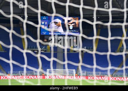 Foto Alfredo Falcone - LaPresse02/03/2021 Roma ( Italia)Sport CalcioLazio - TorinoCampionato di Calcio Serie A Tim 2020 2021 - Stadio Olimpico di RomaNella foto: il tabelloneFoto Alfredo Falcone - LaPresse02/03/2021 Roma (Italien)Sport SoccerLazio - TorinoItalienische Fußball-Liga A Tim 2020 2021 - Olimpico Stadion von Romain das Bild: Anzeigetafel Stockfoto