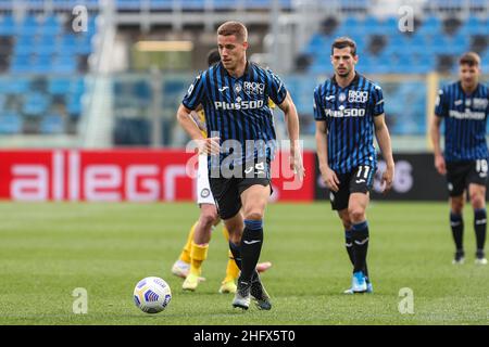 Stefano Nicoli/LaPresse 03-04-2021 Sport Soccer Atalanta vs Udinese Serie A Tim 2020/2021 Gewiss Stadium in the Picture Mario Pasalic Stockfoto