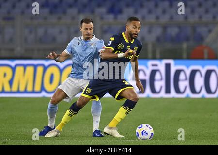 Fabrizio Corragetti / LaPresse 12st. Mai 2021 Rom, Italien Sportfußball Latium vs Parma - Italienische Fußball-Liga A Tim 2020/2021 - Olympiastadion im Bild: Hernami (Parma) Stockfoto