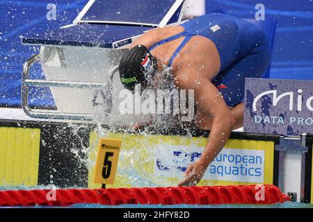 Alfredo Falcone - LaPresse 17. Mai 2021 Budapest, Ungarn Sport 35th Ausgabe der European Swimming Open 50m Freestyle Frau im Bild:Ranomi Kromowidjojo (Ned) Stockfoto