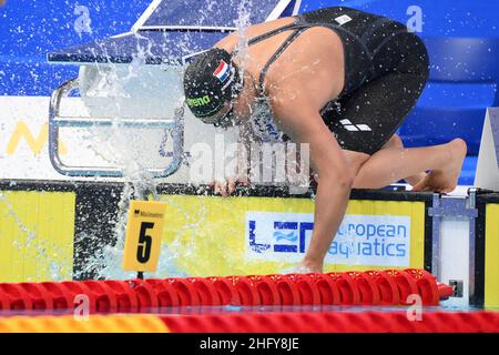 Alfredo Falcone - LaPresse 17. Mai 2021 Budapest, Hungary Sport 35th Ausgabe des European Swimming Open 400m Freestyle Women Halbfinale im Bild:Ranomi Kromowidjojo Stockfoto