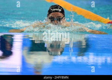 Alfredo Falcone - LaPresse 17. Mai 2021 Budapest, Ungarn Sport 35th Ausgabe der European Swimming Open 100m Breastroke Männer Halbfinale im Bild:Arno Kamminga Stockfoto