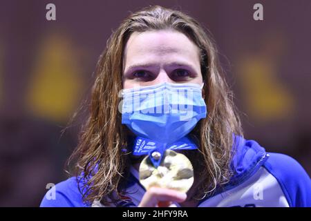 Alfredo Falcone - LaPresse 18. Mai 2021 Budapest, Hungary Sport 35th Ausgabe der European Swimming Open im Bild:Marie Wattel Stockfoto