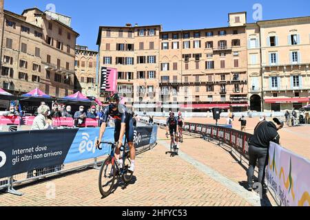 Massimo Paolone/LaPresse 20. Mai 2021 Italien Sport Radfahren Giro d'Italia 2021 - Ausgabe 104th - Etappe 12 - von Siena nach Bagno di Romagna im Bild: GANNA Filippo (ITA) (INEOS GRENADIERE) Stockfoto