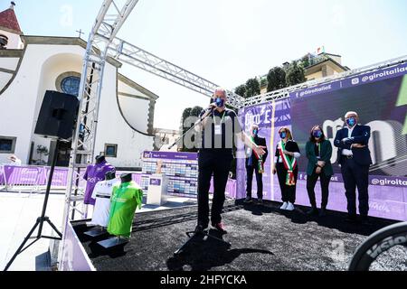 Foto LaPresse/Alessandro Garofalo 20 maggio 2021 Sport Cicismo Giro d'Italia 2021 – Giro E Nella foto: Tappa 12 da Pontassieve a Bagno di Romagna Foto LaPresse/Alessandro Garofalo 20. Mai 2021 Sport Cycling Giro d'Italia 2021 – Giro E im Bild: Etappe 12 von Pontassieve nach Bagno di Romagna Stockfoto