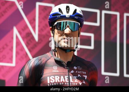 Marco Alpozzi/LaPresse 21. Mai 2021 Ravenna, Italien Sport Cycling Giro d'Italia 2021 - Ausgabe 104th - Etappe 13 - von Ravenna nach Verona im Bild: CIMOLAI Davide (ITA) (ISRAEL START-UP NATION) Stockfoto