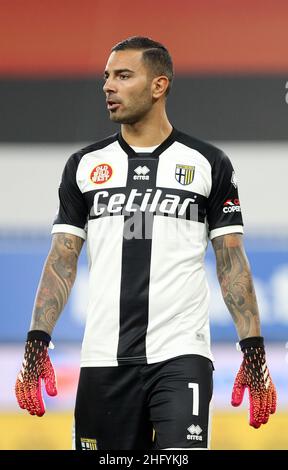 LaPresse - Tano Pecoraro 22 Mai 2021 Stadt Genua - (Italien) Sport Soccer Sampdoria vs Parma Italienische Fußballmeisterschaft Liga A Tim 2020/2021 - 'Luigi Ferraris' Stadion im Bild: sepe luigi Stockfoto