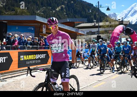 Massimo Paolone/LaPresse 26. Mai 2021 Italien Sport Cycling Giro d'Italia 2021 - Ausgabe 104th - Etappe 17 - von Canazei bis Sega Di Ala auf dem Bild: SAGAN Peter (SVK) (BORA - HANSGROHE) Stockfoto