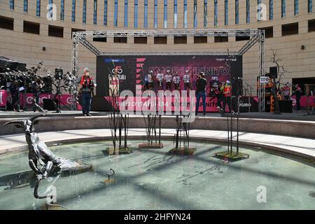 Gian Mattia D'Alberto/LaPresse 27. Mai 2021 Italien Sport Radfahren Giro d'Italia 2021 - Ausgabe 104th - Etappe 18 - von Rovereto nach Stradella im Bild: Radfahrer Stockfoto