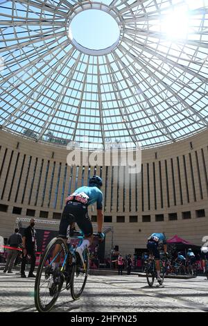 Gian Mattia D'Alberto/LaPresse 27. Mai 2021 Italien Sport Radfahren Giro d'Italia 2021 - Ausgabe 104th - Etappe 18 - von Rovereto nach Stradella im Bild: Radfahrer Stockfoto