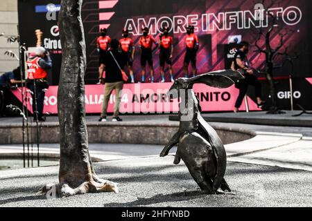 Gian Mattia D'Alberto/LaPresse 27. Mai 2021 Italien Sport Radfahren Giro d'Italia 2021 - Ausgabe 104th - Etappe 18 - von Rovereto nach Stradella im Bild: Radfahrer Stockfoto