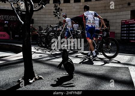 Gian Mattia D'Alberto/LaPresse 27. Mai 2021 Italien Sport Radfahren Giro d'Italia 2021 - Ausgabe 104th - Etappe 18 - von Rovereto nach Stradella im Bild: Radfahrer Stockfoto