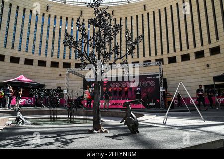 Gian Mattia D'Alberto/LaPresse 27. Mai 2021 Italien Sport Radfahren Giro d'Italia 2021 - Ausgabe 104th - Etappe 18 - von Rovereto nach Stradella im Bild: Radfahrer Stockfoto