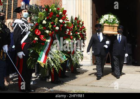 Mairo Cinquetti - LaPresse May 29, 2021 Mailand - Italy News Begräbnis von Carla Fracci in San Marco Churc in Mailand Stockfoto