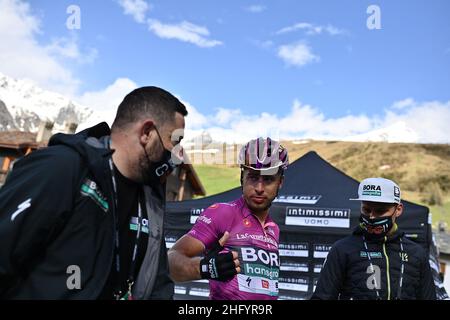 Marco Alpozzi/LaPresse 29. Mai 2021 Italien Sport Radfahren Giro d'Italia 2021 - Ausgabe 104th - Etappe 20 - von Verbania nach Valle Spluga Alpe Motta im Bild: SAGAN Peter (SVK) (BORA - HANSGROHE) Stockfoto