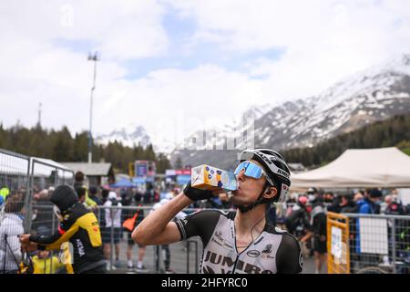 Marco Alpozzi/LaPresse 29. Mai 2021 Italien Sport Cycling Giro d'Italia 2021 - Ausgabe 104th - Etappe 20 - von Verbania nach Valle Spluga Alpe Motta im Bild: BENNETT George (NZL) (JUMBO-VISMA) Stockfoto