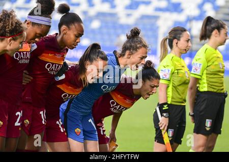 Fabio Rossi/AS Roma/LaPresse 30/05/2021 Reggio Emilia (Italien) Sport Soccer Mailand-Roma Italienischer Pokal Frauenfinale 2020/2021 - Mapei Stadium im Bild: Elisa Bartoli Stockfoto