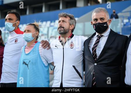 Claudio Furlan/LaPresse 30. Mai 2021 Reggio Emilia, Italien Sport Fußball Frauen Coppa Italia Finale Mailand gegen Roma auf dem Foto: Stockfoto