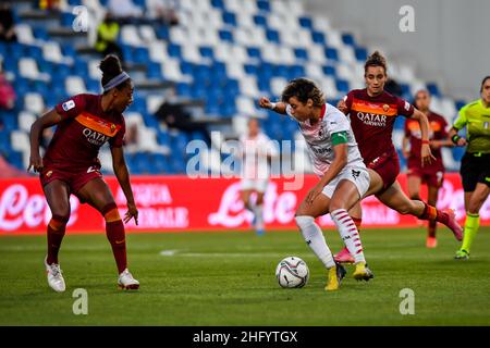 Claudio Furlan/LaPresse 30. Mai 2021 Reggio Emilia, Italien Sport Fußball Frauen Coppa Italia Finale Mailand gegen Roma auf dem Foto: Valentina Giacinti Stockfoto