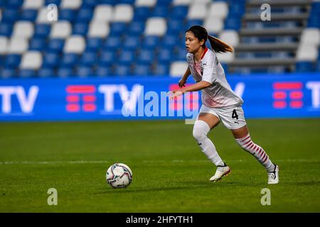 Claudio Furlan/LaPresse 30. Mai 2021 Reggio Emilia, Italien Sport Soccer Women Coppa Italia Finale Mailand gegen Roma auf dem Foto: Yui Hasegawa Stockfoto