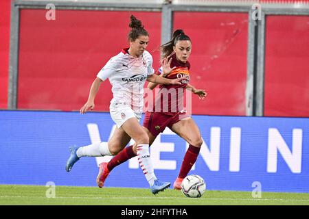 Fabio Rossi/AS Roma/LaPresse 30/05/2021 Reggio Emilia (Italien) Sport Soccer Mailand-Roma Italienischer Pokal Frauen Finale 2020/2021 - Mapei Stadium im Bild: Annamaria Serturini Stockfoto