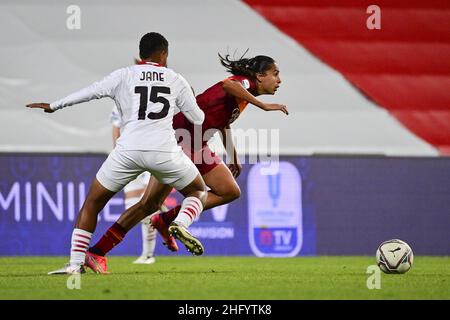 Fabio Rossi/AS Roma/LaPresse 30/05/2021 Reggio Emilia (Italien) Sport Soccer Mailand-Roma Italienischer Pokal Frauen Finale 2020/2021 - Mapei Stadium im Bild: Andressa Alves Stockfoto