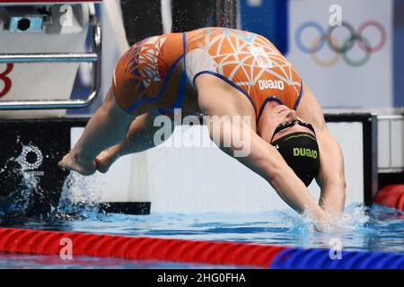 Gian Mattia D'Alberto / LaPresse 25. Juli 2021 Olympische Spiele Tokio 2020 Schwimmen im Bild: Stockfoto