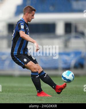 LaPresse - Spada Juli 31 , 2021 Bergamo ( Italien ) Sport Soccer Saison 2021-2022 Freundschaftsspiel Atalanta vs Pordenone im Bild: pasalic Stockfoto