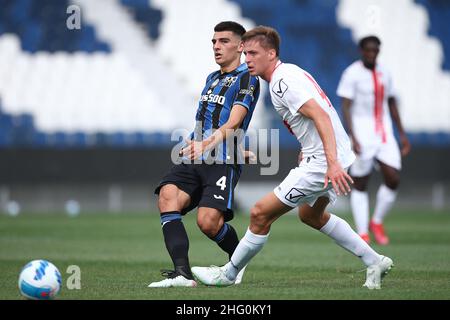 LaPresse - Spada 31. Juli 2021 Bergamo ( Italien ) Sport Soccer Saison 2021-2022 Freundschaftsspiel Atalanta vs Pordenone im Bild: sutalo Stockfoto