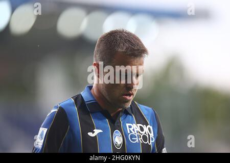 LaPresse - Spada Juli 31 , 2021 Bergamo ( Italien ) Sport Soccer Saison 2021-2022 Freundschaftsspiel Atalanta vs Pordenone im Bild: Ilicic Stockfoto