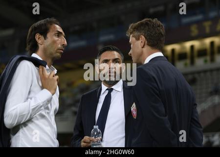 LaPresse - Fabio Ferrari 15. August 2021 Turin, Italien Sportfußball EXKLUSIV TURIN FC Turin FC vs Cremonese - Italien Tim Cup 2021/2022 -erste Runde- 'Olimpico Grande Torino' Stadion. Im Bild:Vagnati Stockfoto