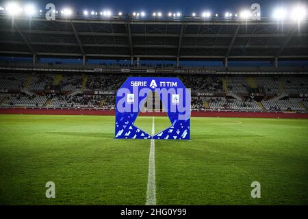 Marco Alpozzi/LaPresse 21. August 2021 Turin, Italien Sportfußball EXKLUSIV TURIN FC Torino vs Atalanta - Italienische Fußballmeisterschaft Liga A Tim 2021/2022 - Olimpico Grande Torino Stadion. Im Bild: Stockfoto